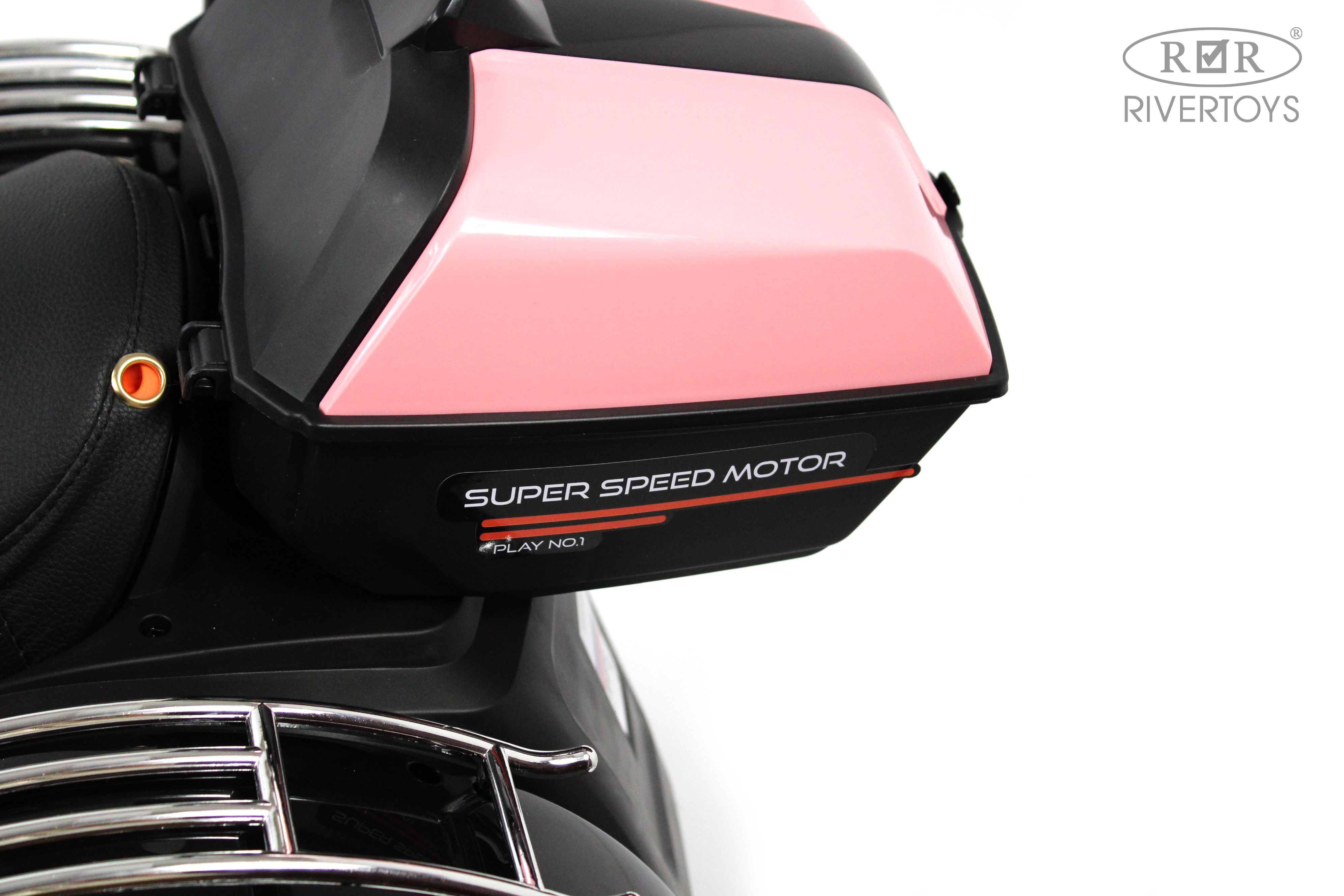 Электромобиль RIVERTOYS K003PX-PINK - фото 9