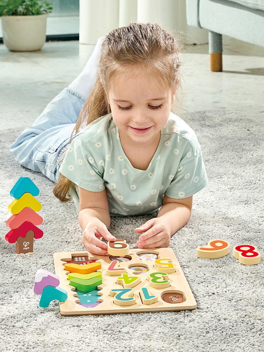 Пазл Hape деревянный - фото 1
