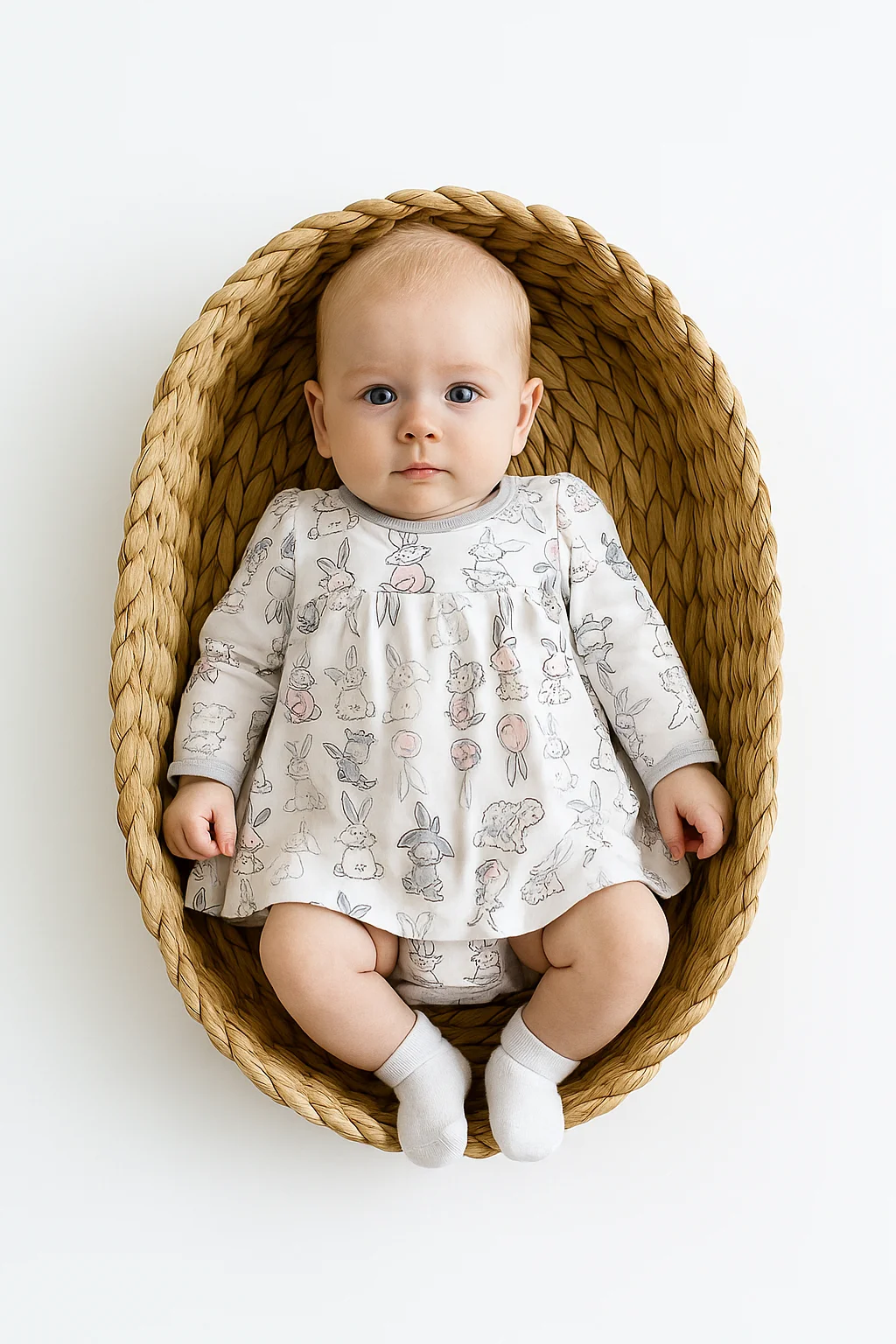 Изображение товара Боди-платье для девочки Эскимо 62 размера мягкое и стильное