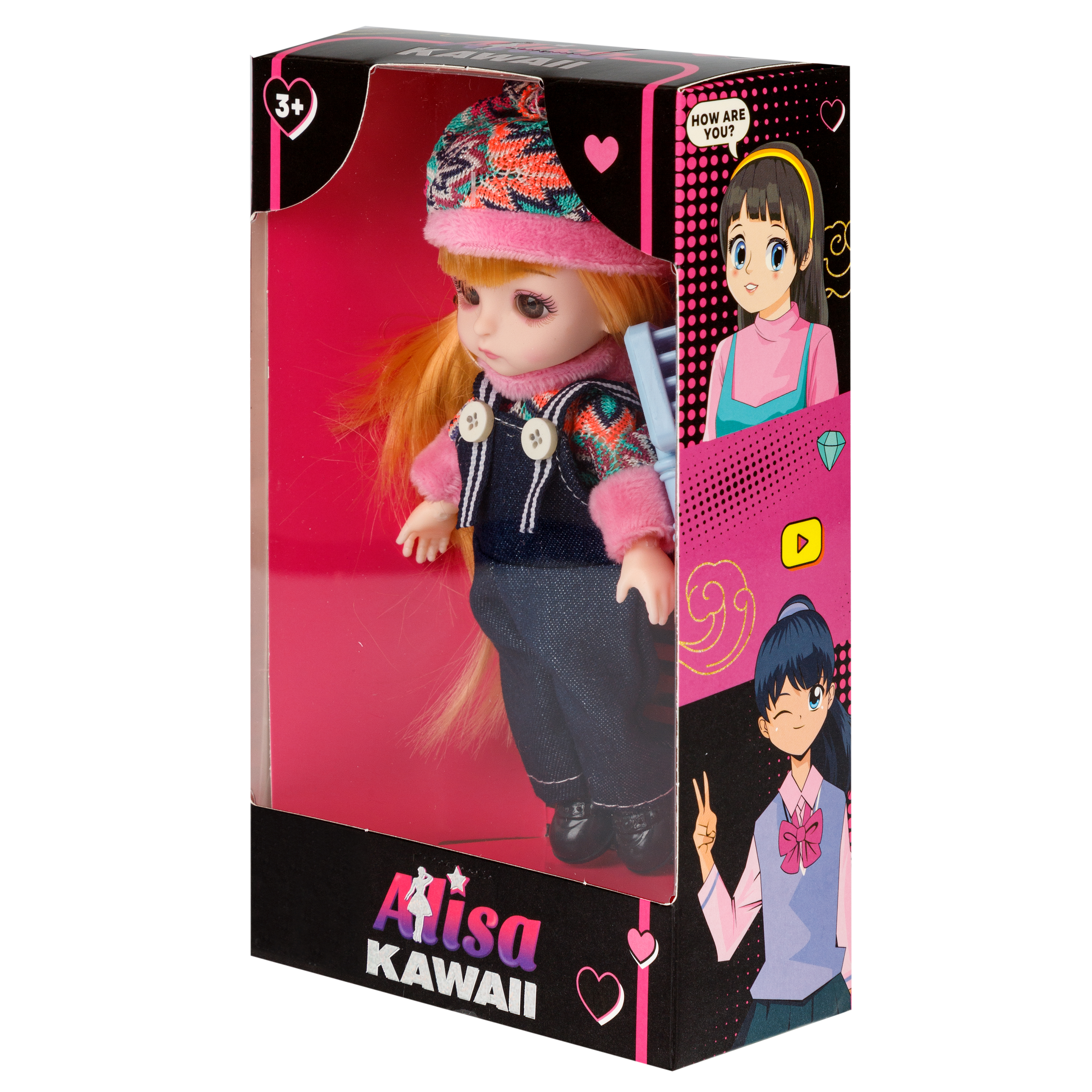 Кукла мини 1TOY Alisa Kawaii mini Т24353 - фото 16