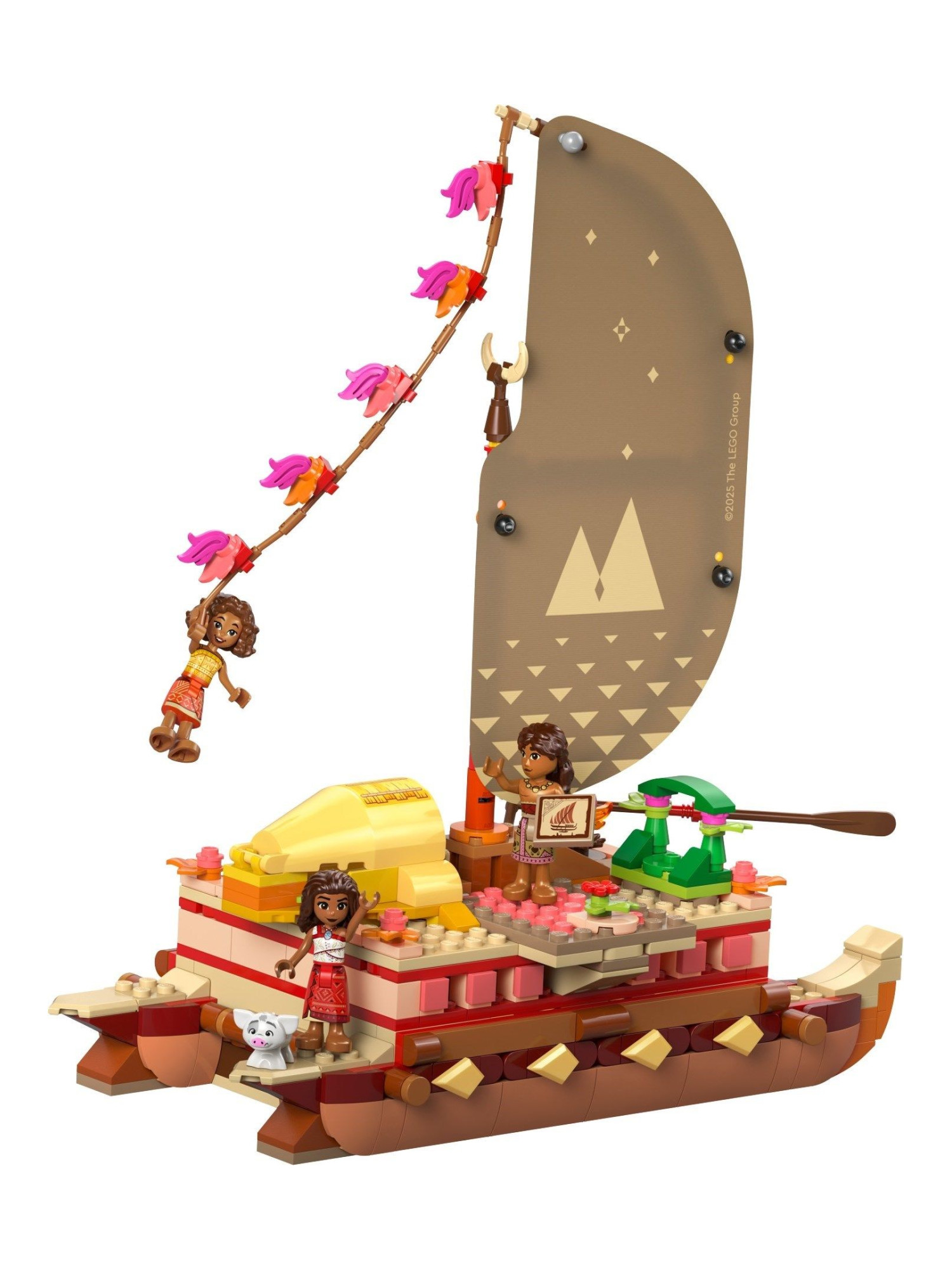 Конструктор LEGO Disney Princess Каноэ Моаны для путешествий 529 дет. - фото 2