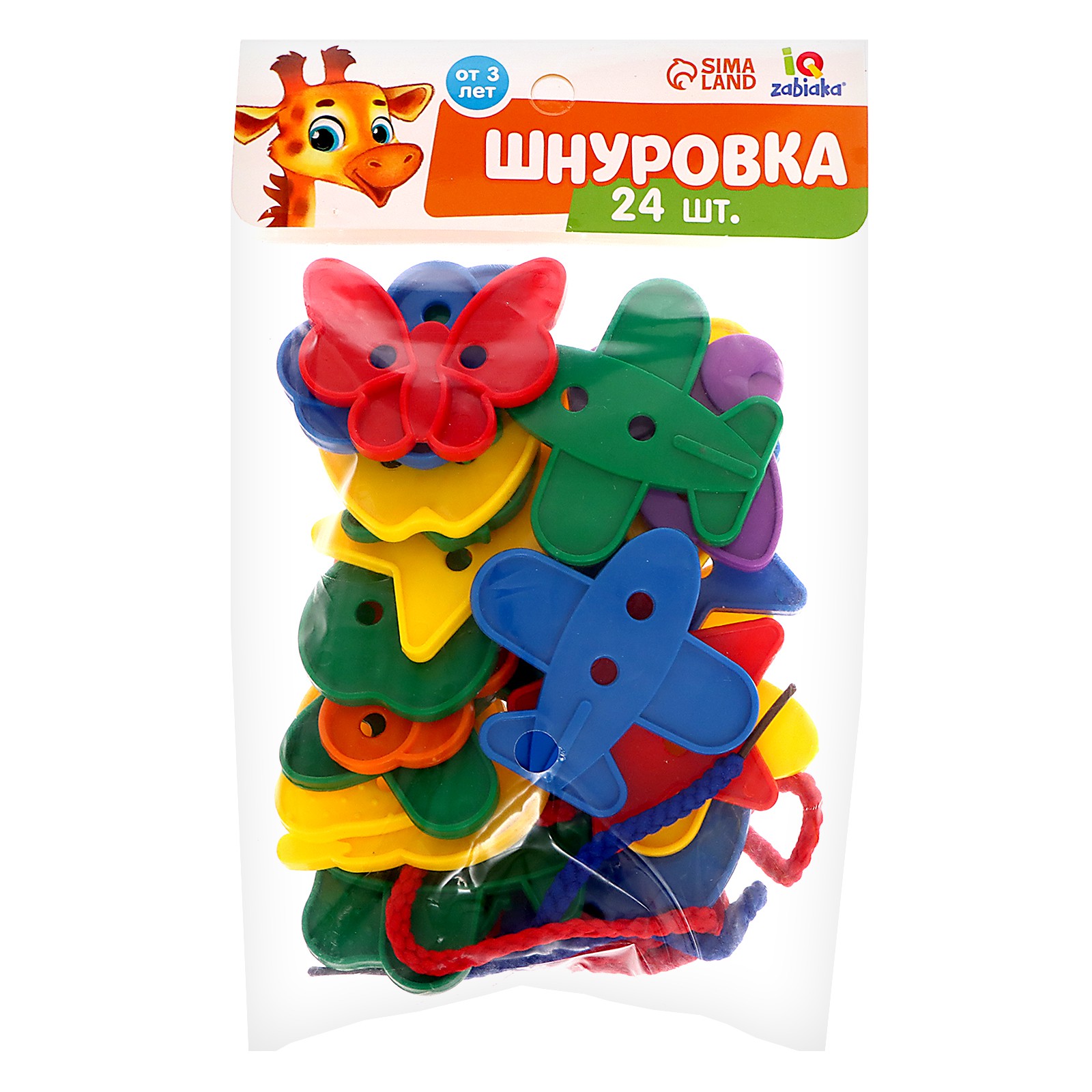 Игрушка IQ-ZABIAKA шнуровка - фото 1