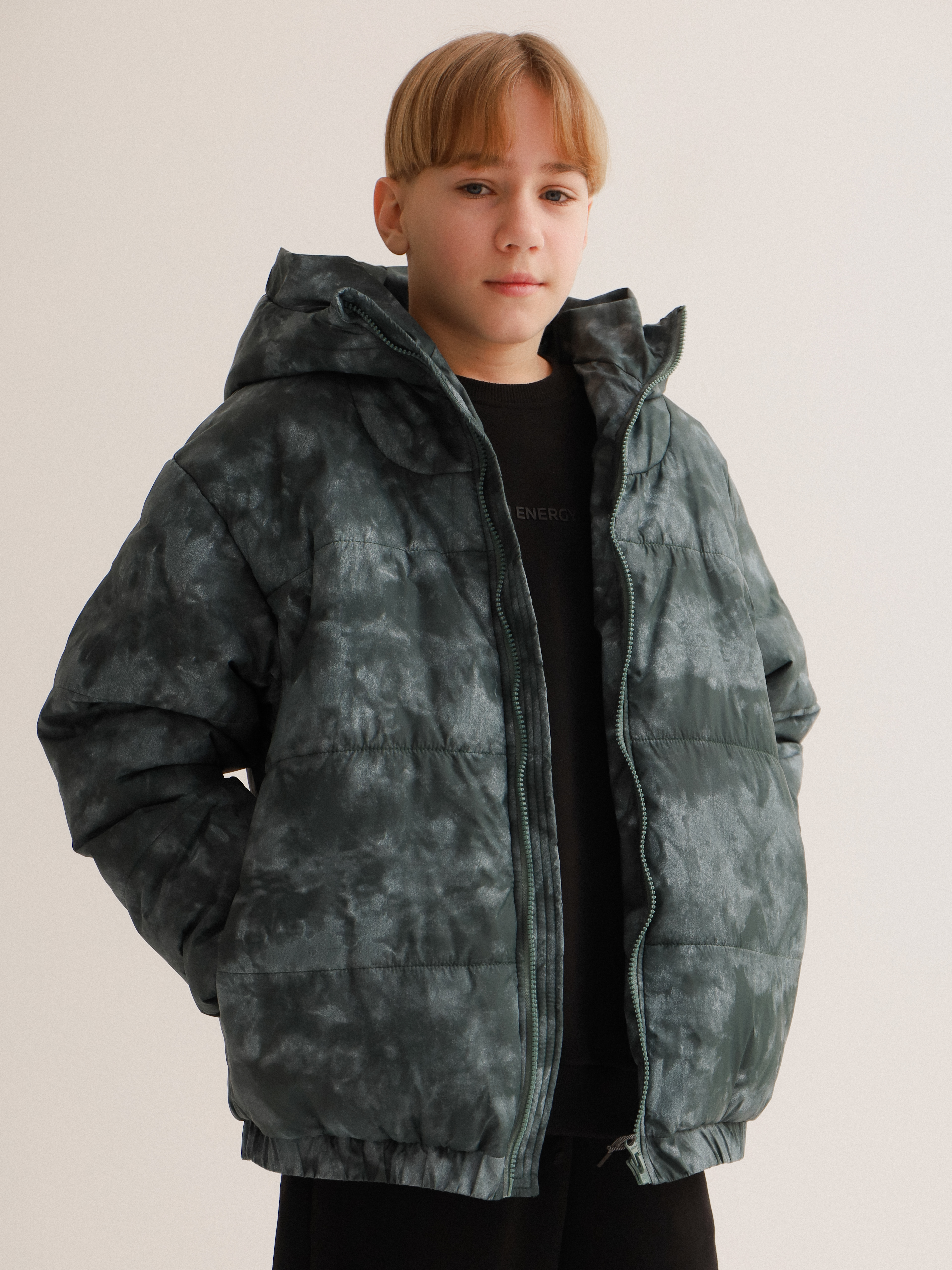 Куртка MINIDINO B-VO-Krt-129/0Куртка демисезонная Baggy тай-дай морано - фото 1