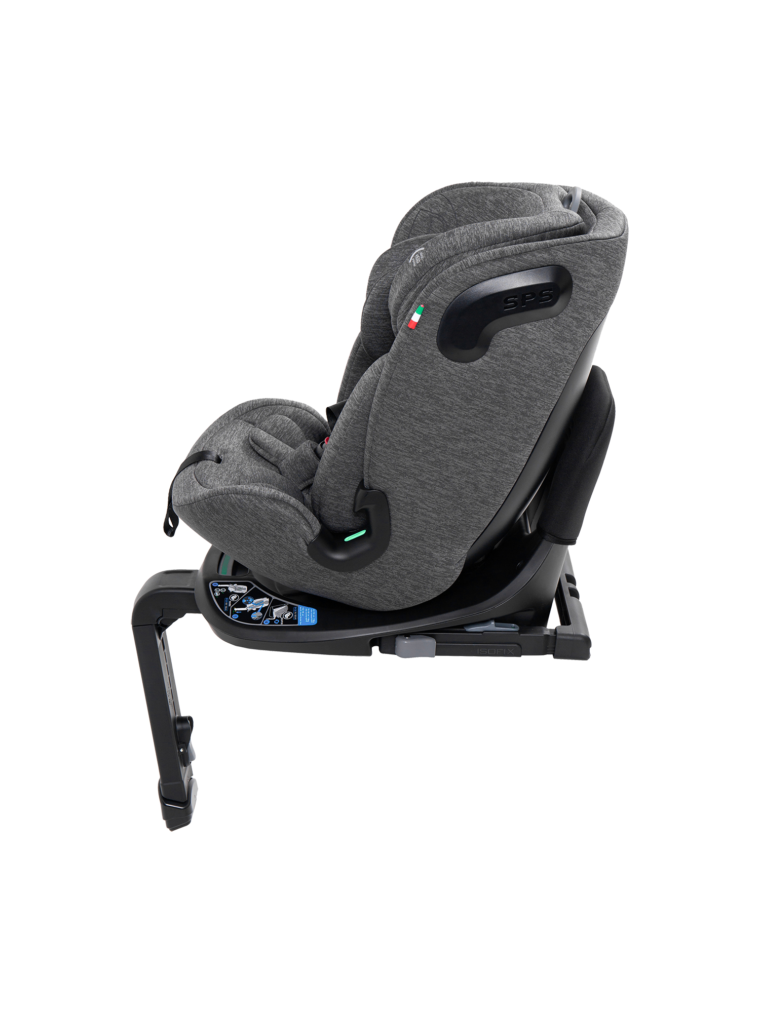 Автокресло Sweet Baby Voyager P12 Pro Grey Isofix 0+/1/2/3 (0-36 кг) серый - фото 26