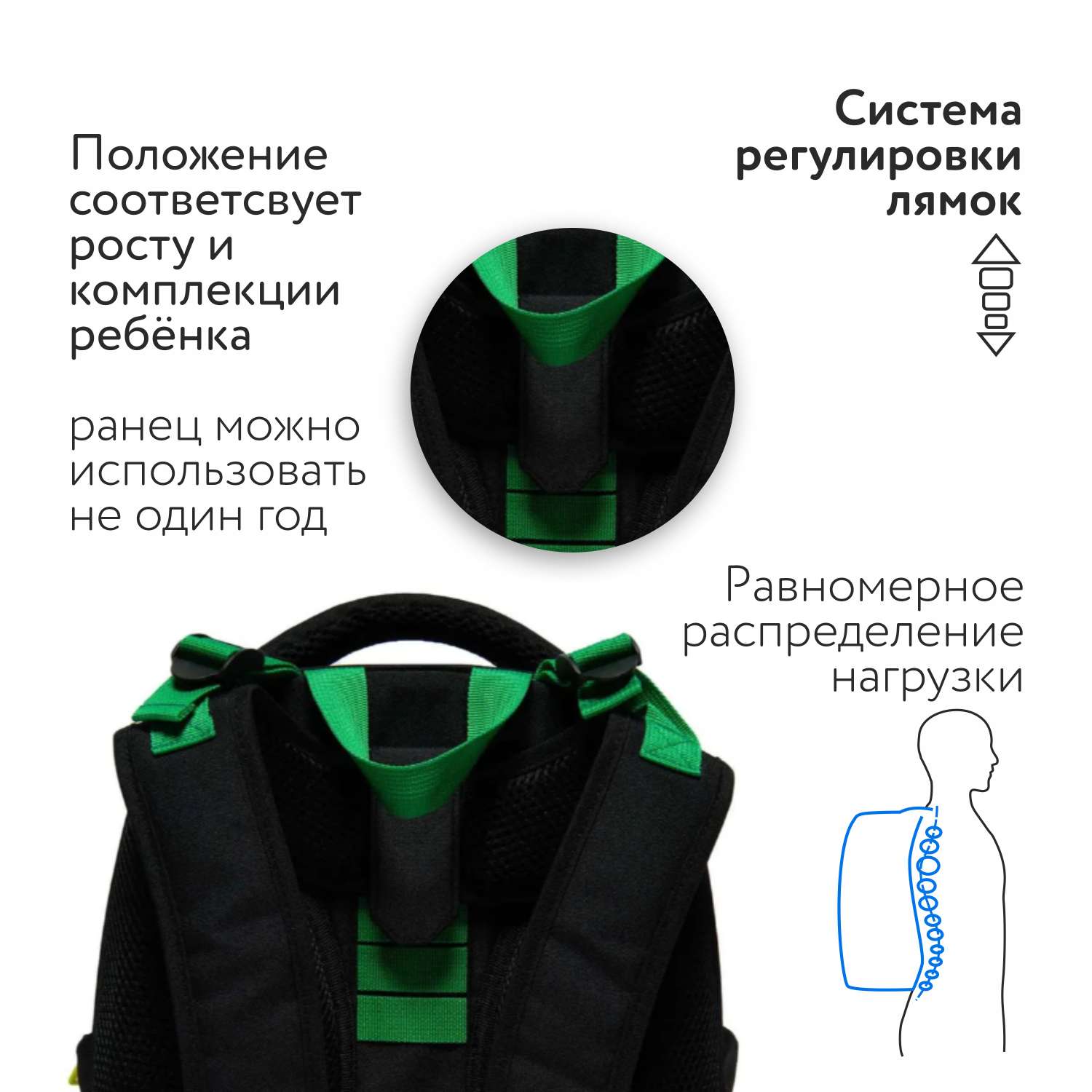 Ранец Erhaft Pixel - фото 2