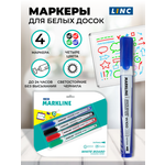 Маркеры LINC 4 цв.