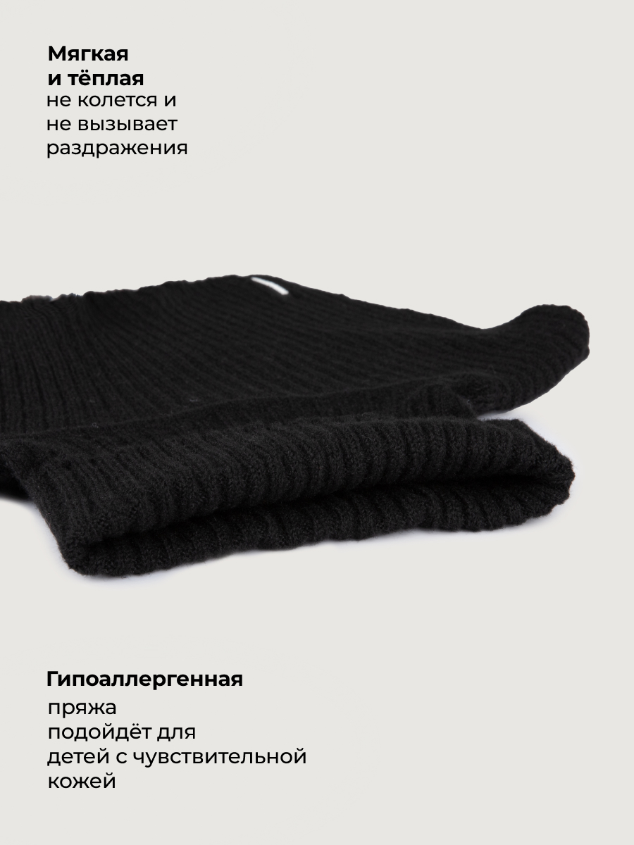 Манишка NIKASTYLE 17з52426 черный - фото 4