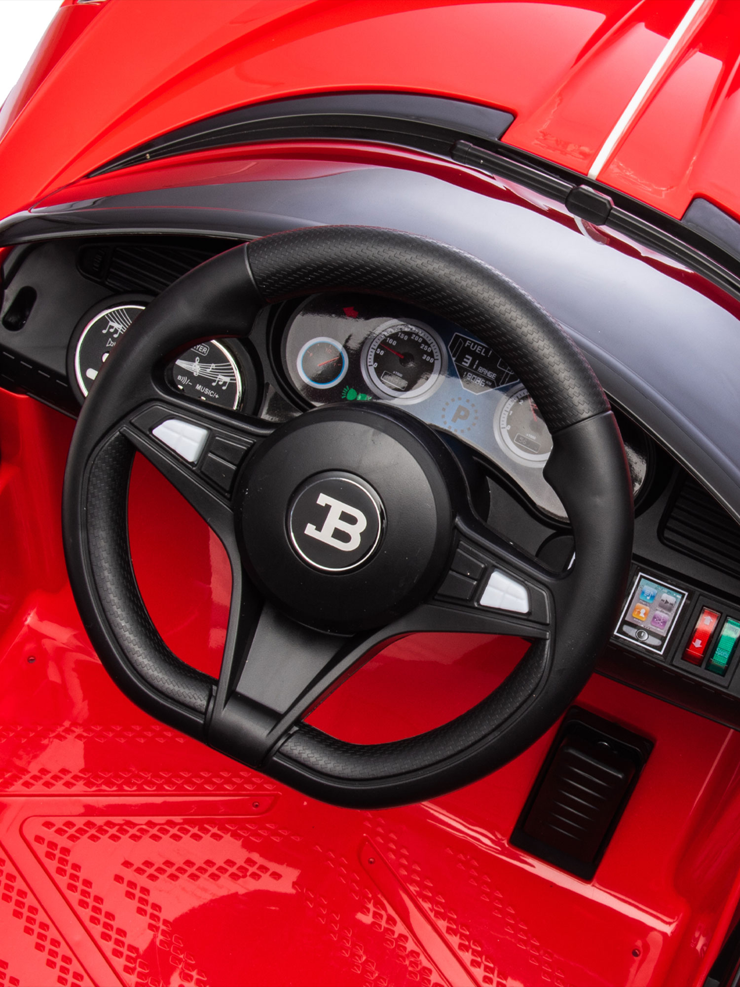 Электромобиль TOMMY Bugatti F-2 С пультом ДУ - фото 15