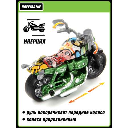 Мотоцикл HOFFMANN зеленый