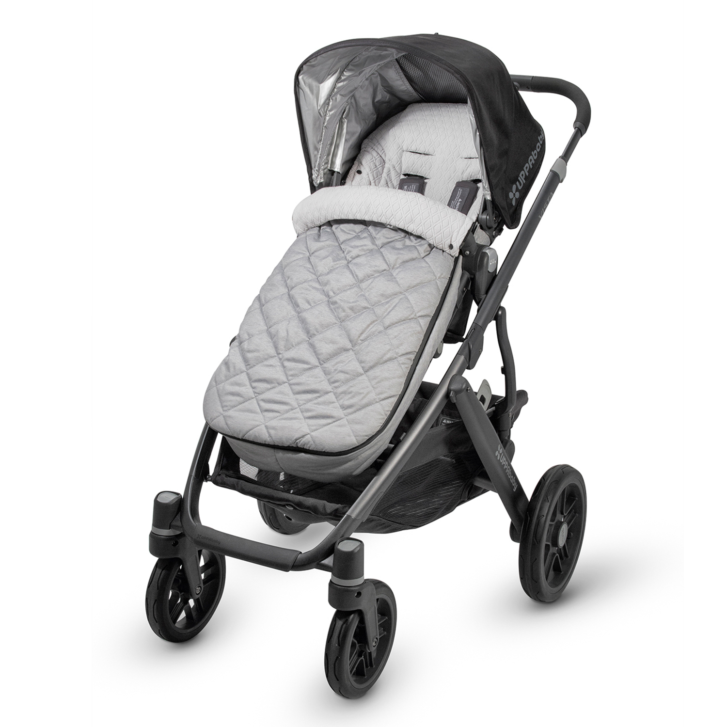 Конверт в коляску UPPAbaby Vista Cruz Grey - фото 2