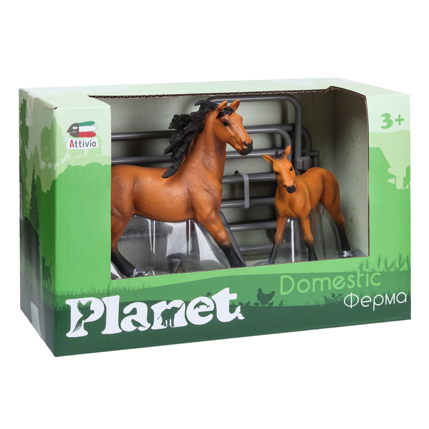 Игровой набор Attivio Лошадки - фото 2