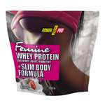 Протеин сывороточный Femine POWER PRO Со вкусом и кусочками клубники 300г