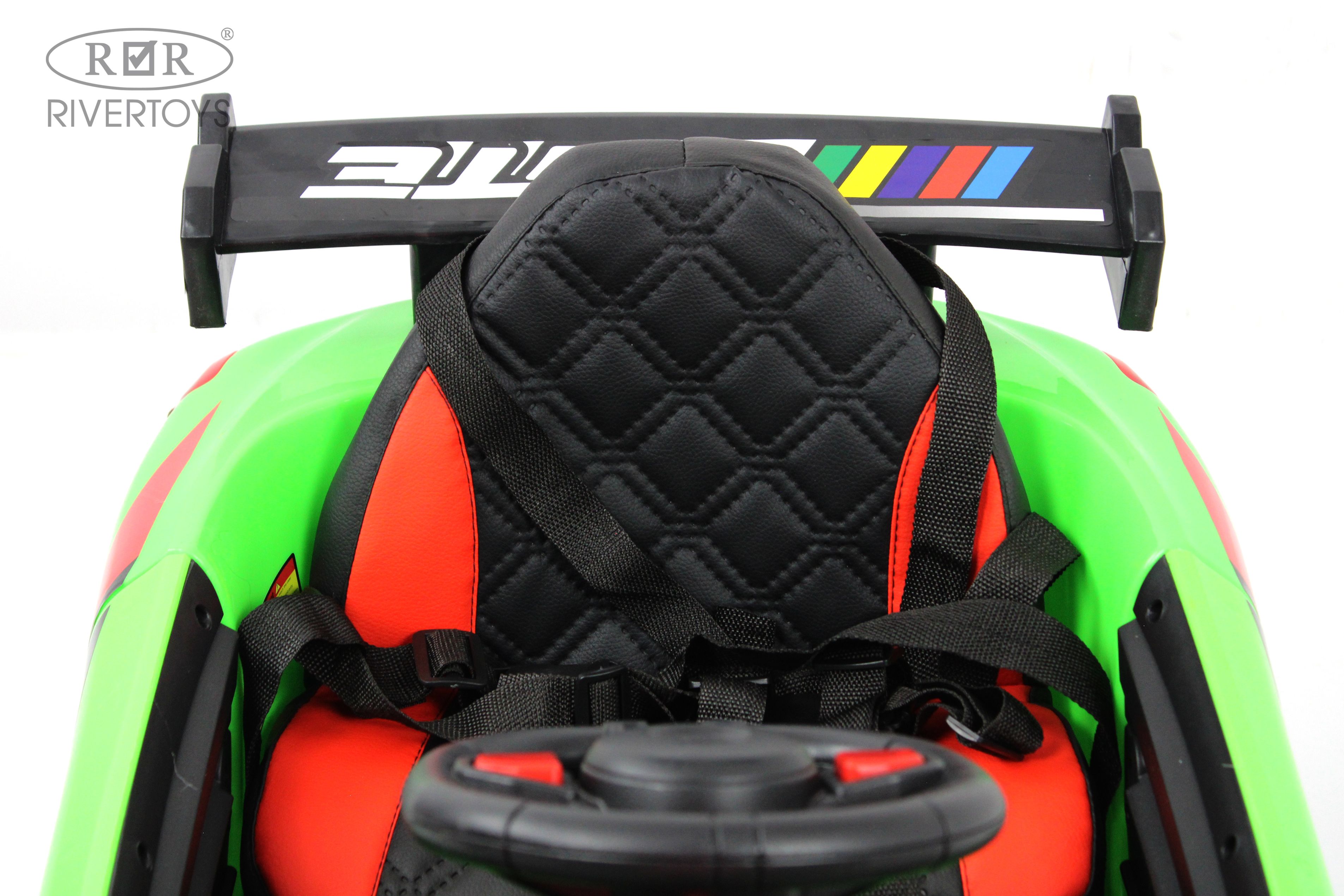 Электромобиль RIVERTOYS F444FF-GREEN С пультом ДУ - фото 17