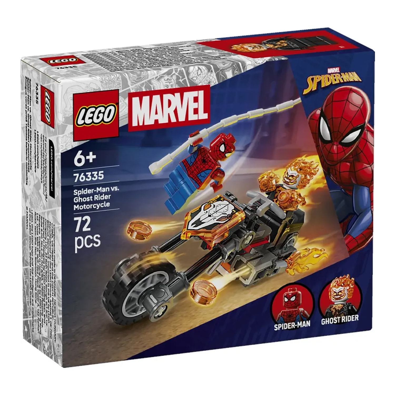 Конструктор LEGO Marvel Super Heroes Человек-паук 72 дет. - фото 2