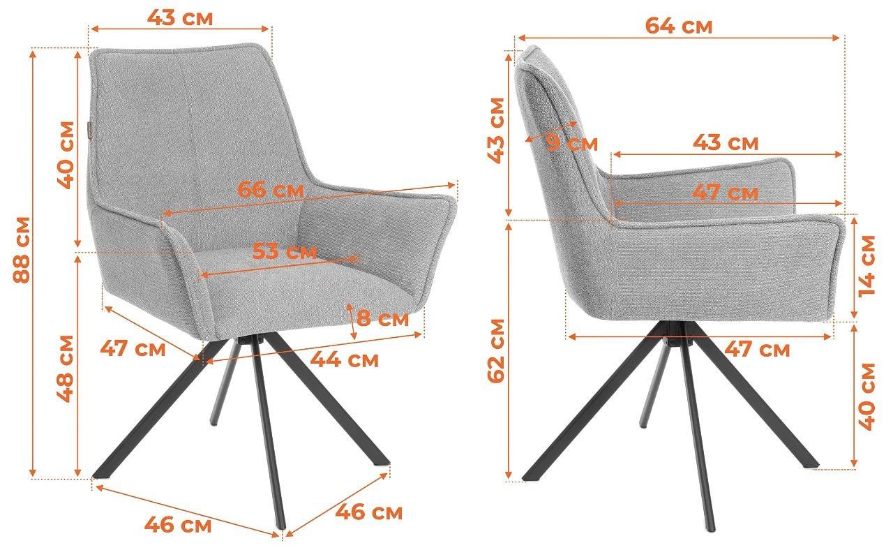 Стул TETCHAIR Murano/Мурано бежевый - фото 26