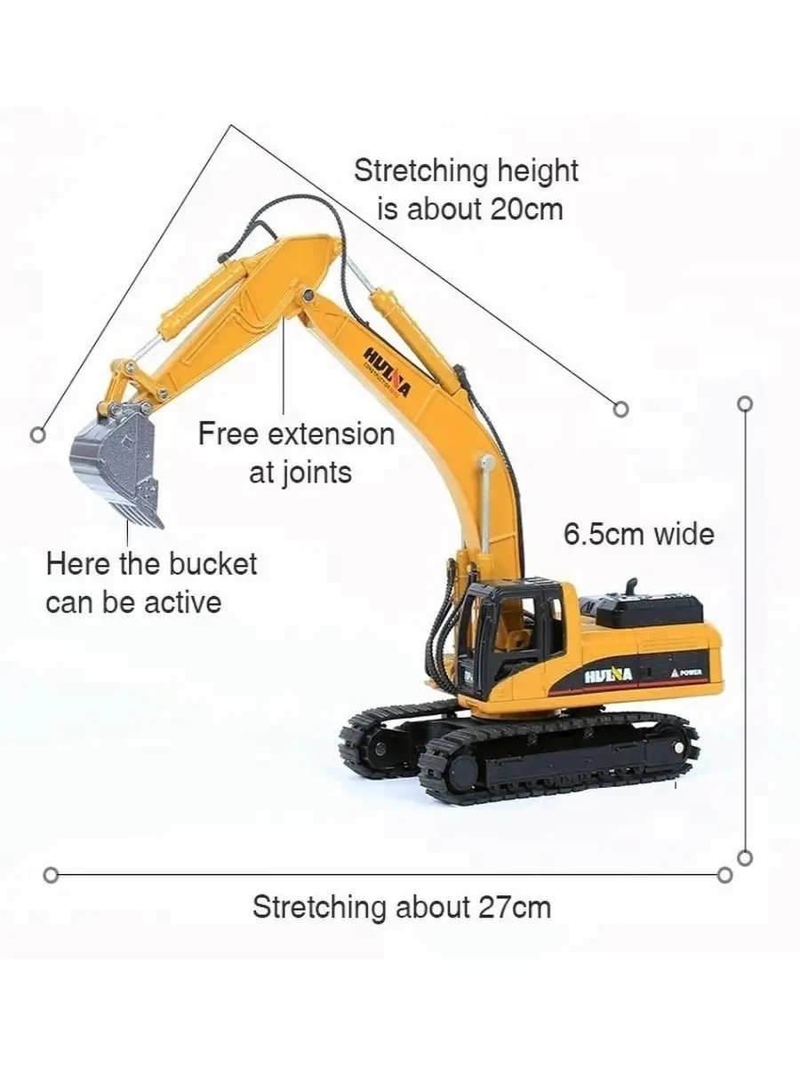 Автомобиль РУ CS Toys HUI NA TOYS - фото 7