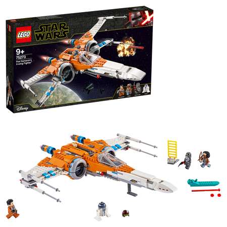 Конструктор LEGO Star Wars Истребитель типа Х По Дамерона блочный