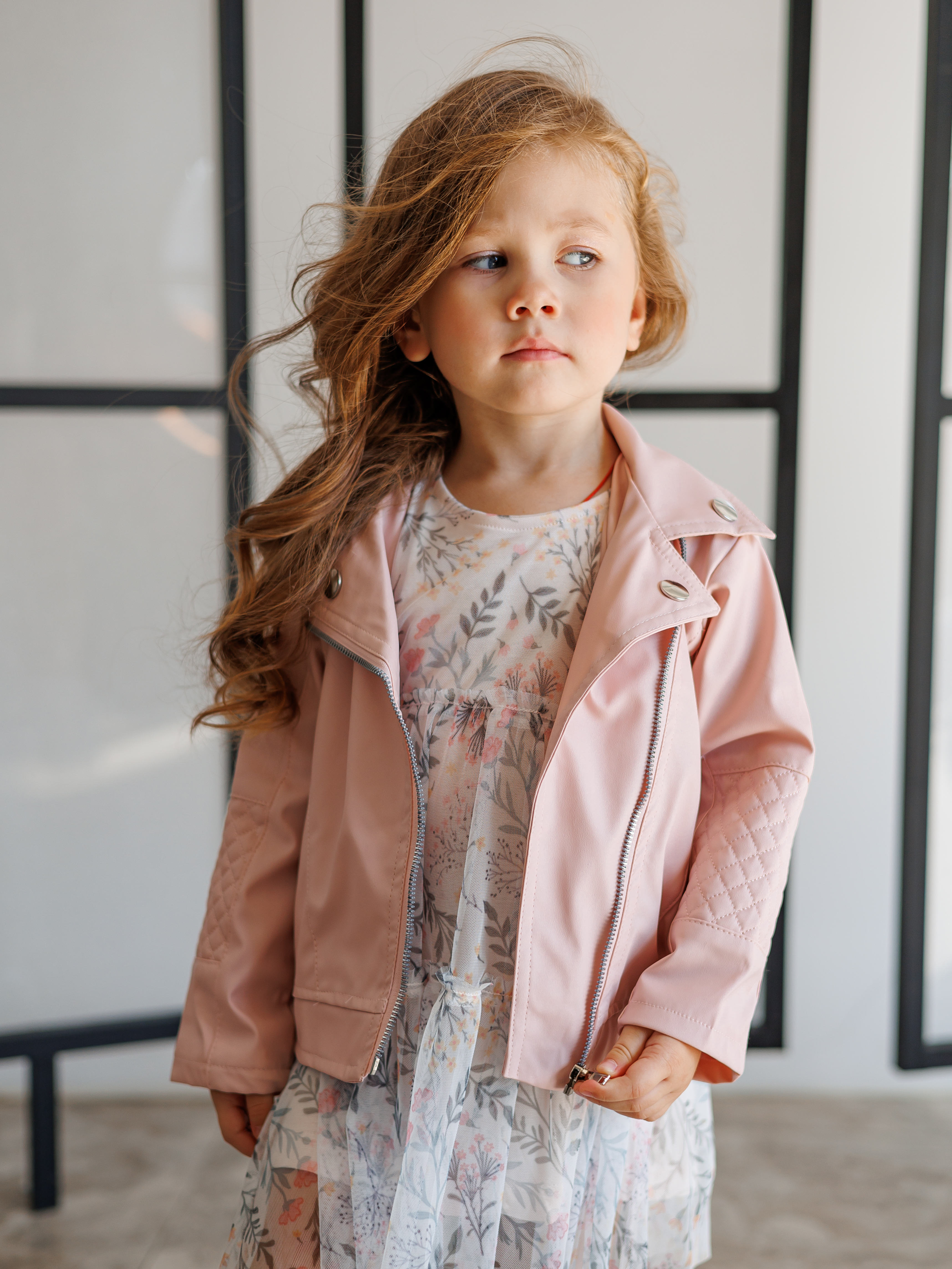 Куртка кожаная Artcher Jacket0003rose - фото 4