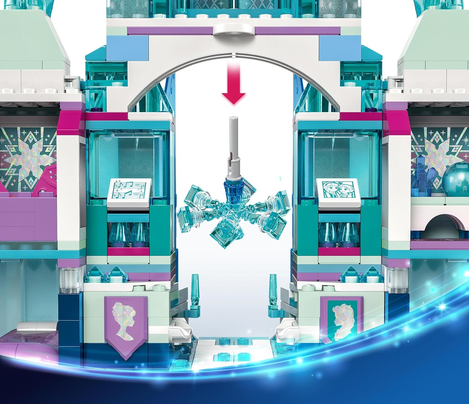Конструктор LEGO Disney Princess Ледовый дворец Эльзы 630 дет. - фото 5