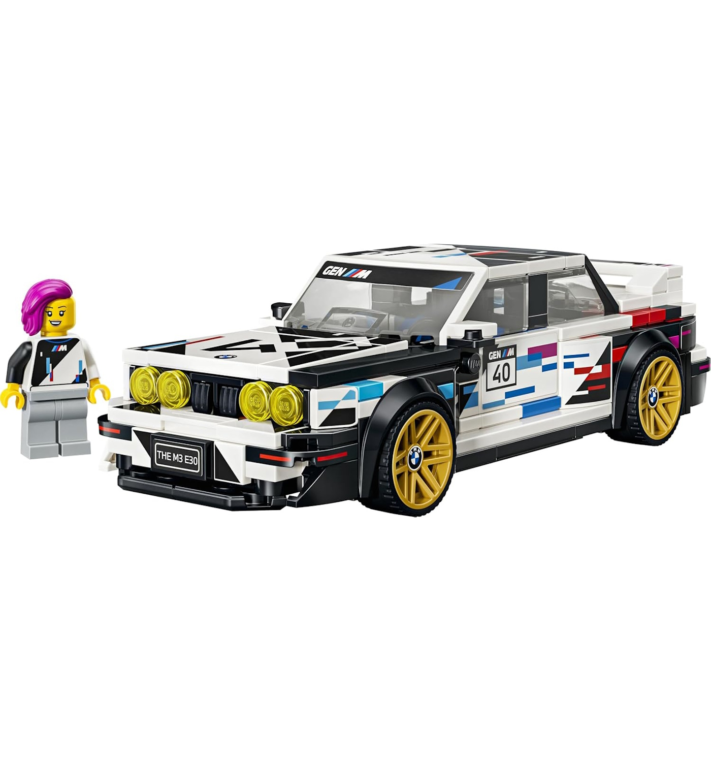 Конструктор LEGO Speed Champions BMW M3 E30 358 дет. - фото 2