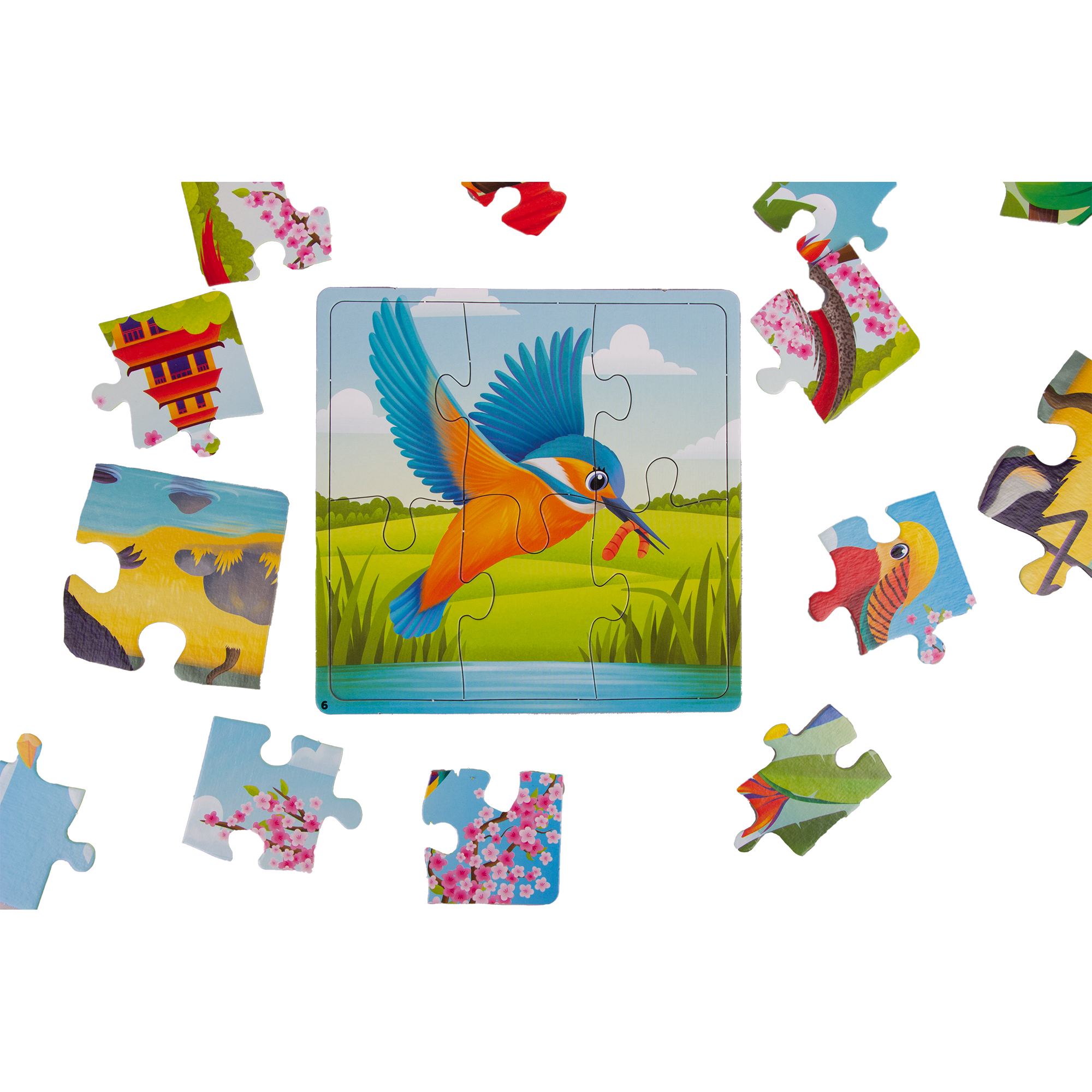 Игрушка KiddieArt пазл - фото 4