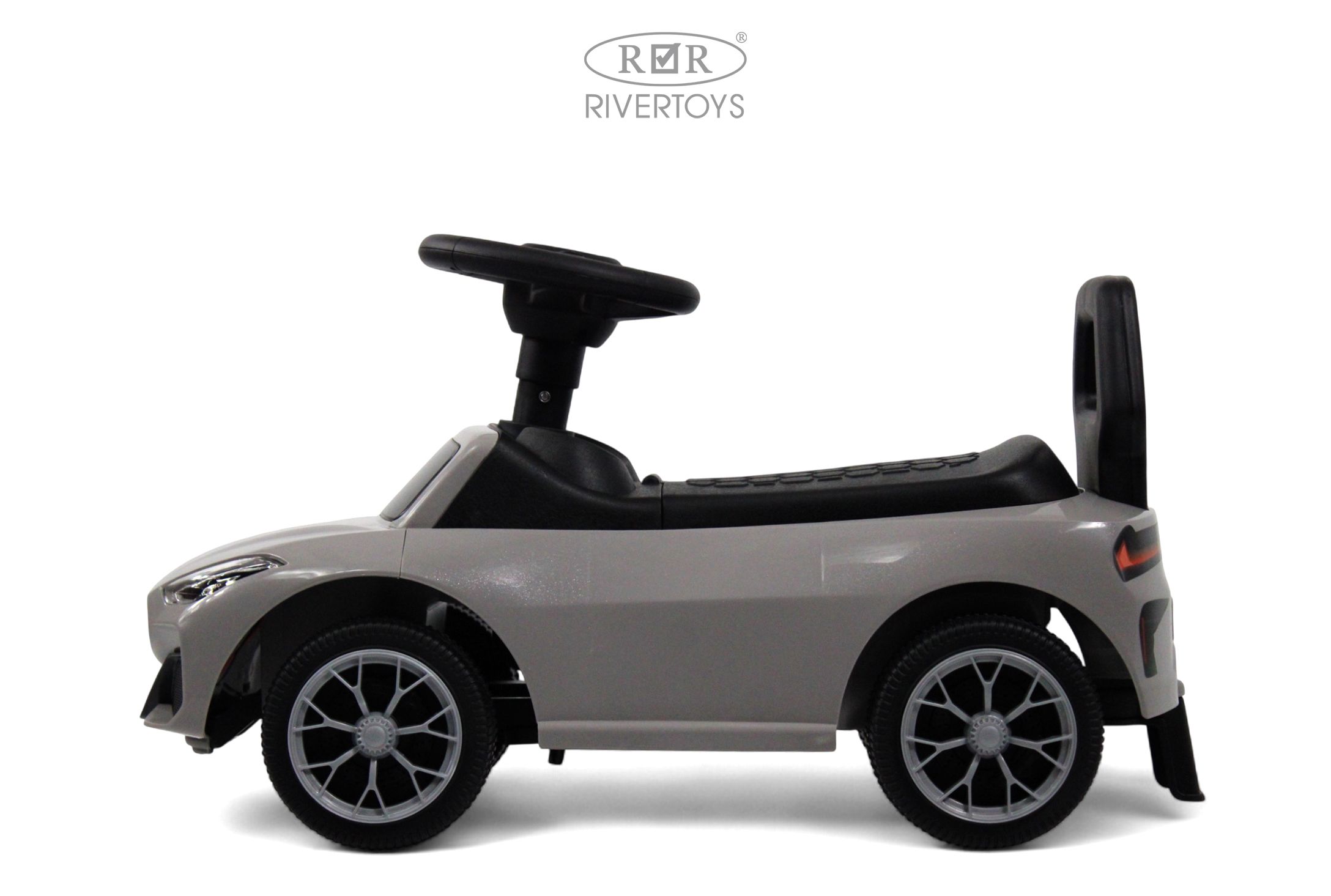 Каталка RIVERTOYS Z004ZZ-B-GREY серый - фото 7