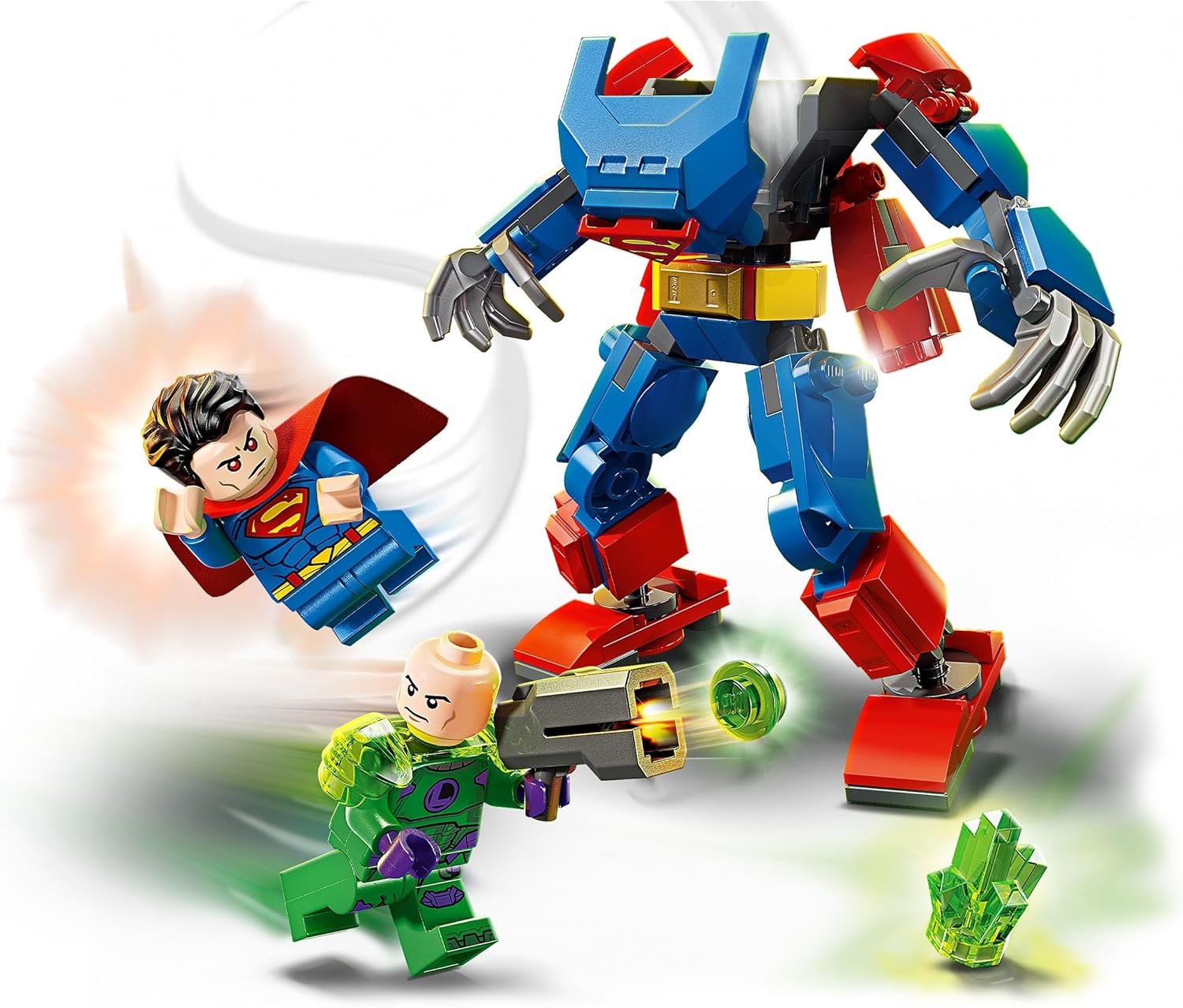 Конструктор LEGO DC Super Heroes Супермен против Лекса Лютера 120 дет. - фото 3