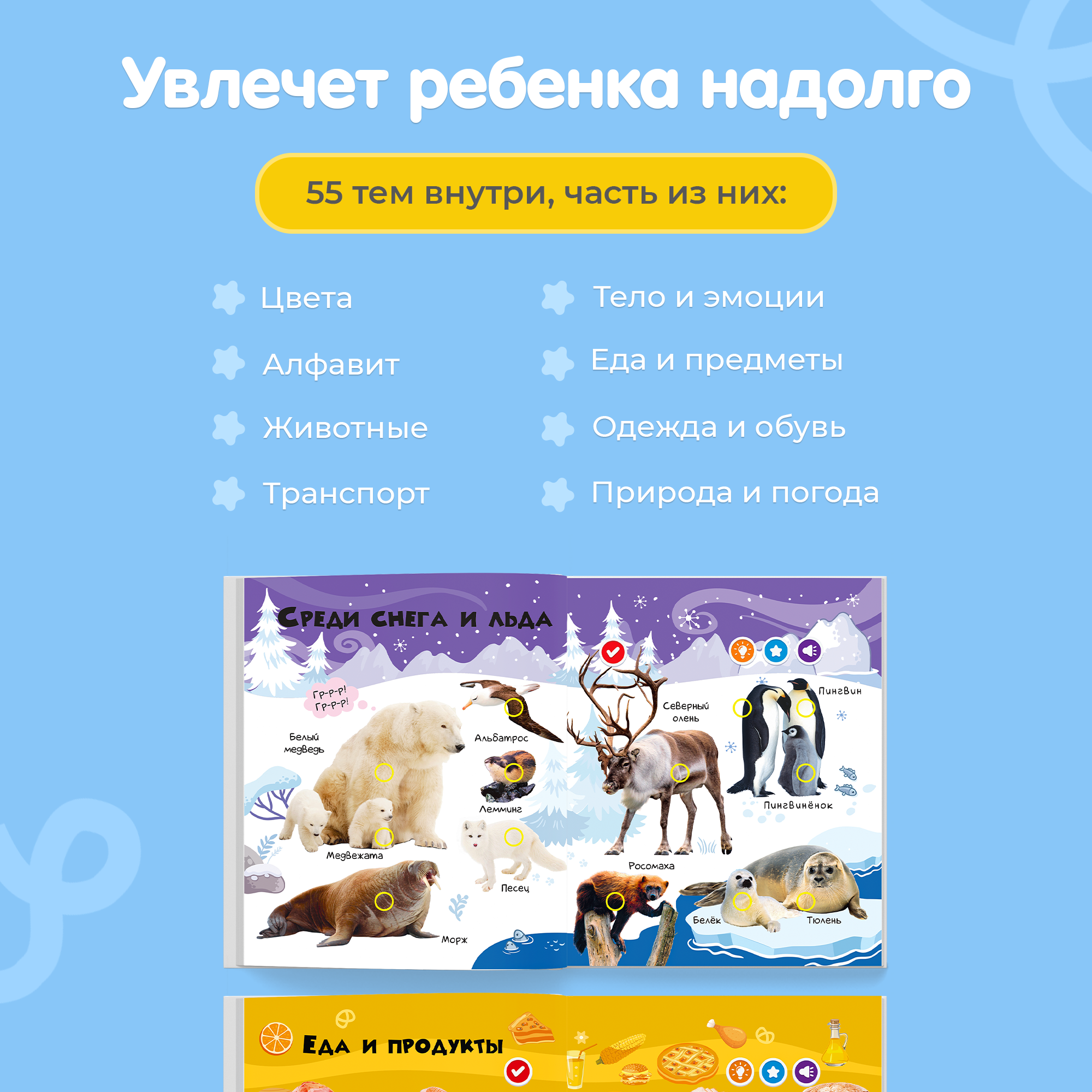 Комплект говорящих книжек BertToys набор интерактивных - фото 5