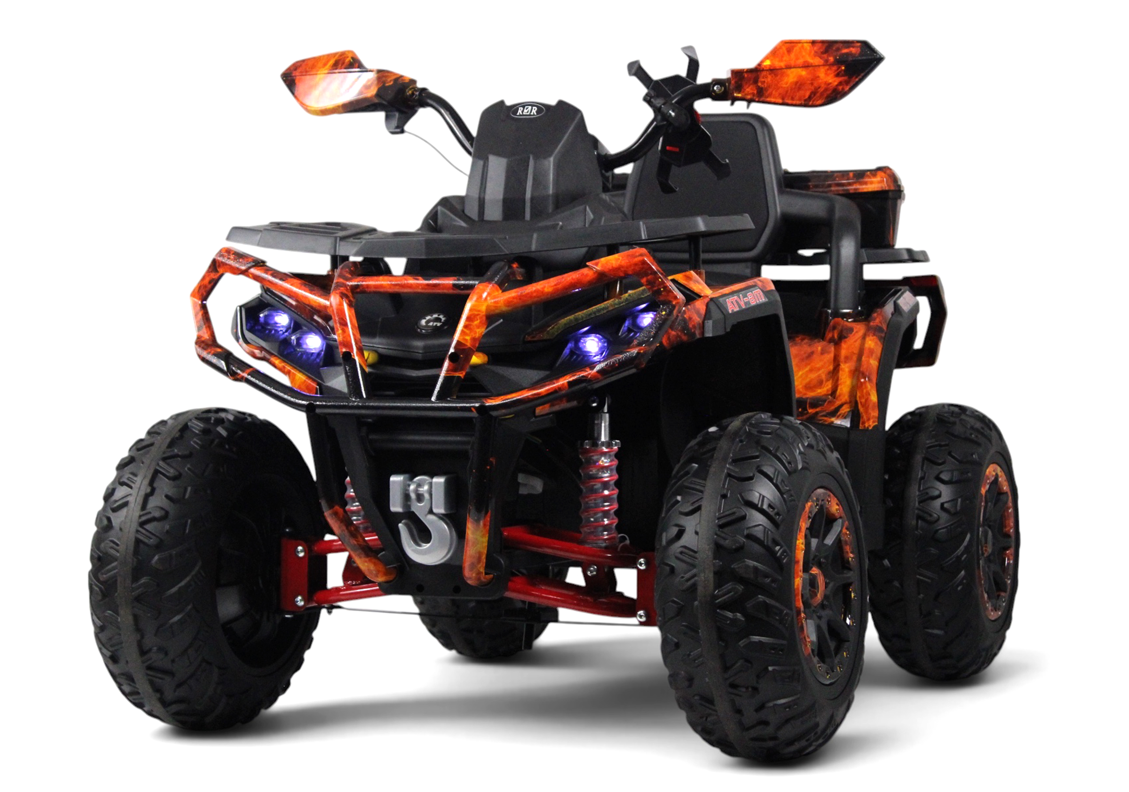 Электромобиль RIVERTOYS Z111ZZ-NEW-FIERY С пультом ДУ - фото 40