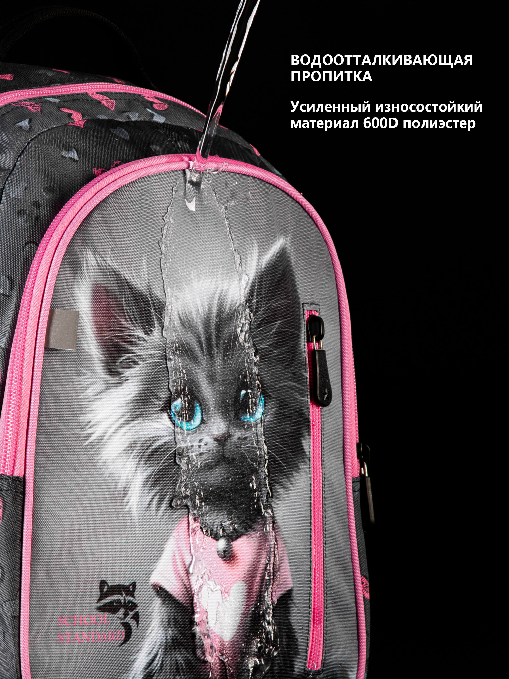 Рюкзак School Standard первокласснику набор 4 в 1 - фото 15