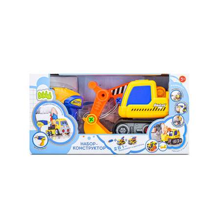 Конструктор Bebelot Экскаватор сборная игровая модель