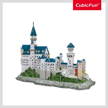Пазл CubicFun Нойшванштайн 121 дет 3D