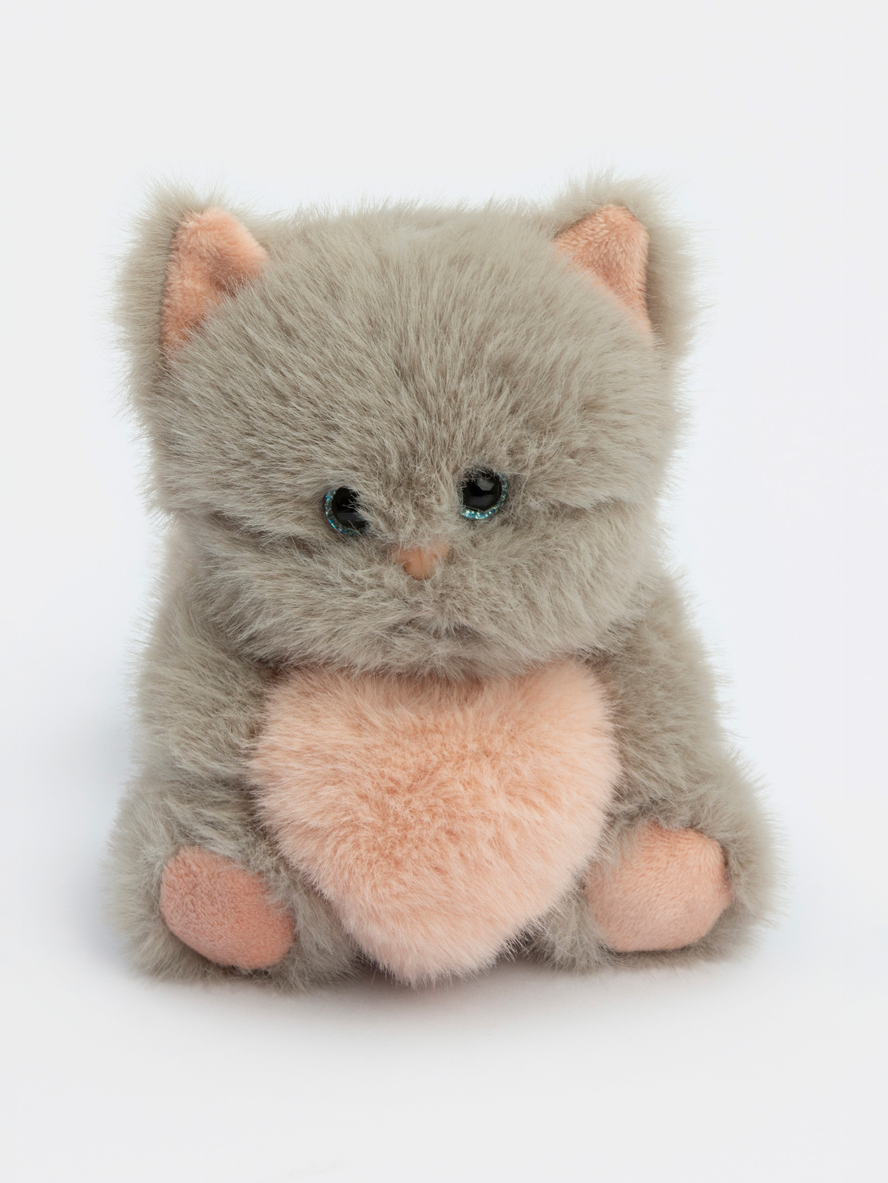 Мягкая игрушка GULLIVER toys Котик серый , 15 см - фото 1