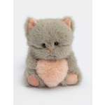 Мягкая игрушка GULLIVER toys Котик серый , 15 см