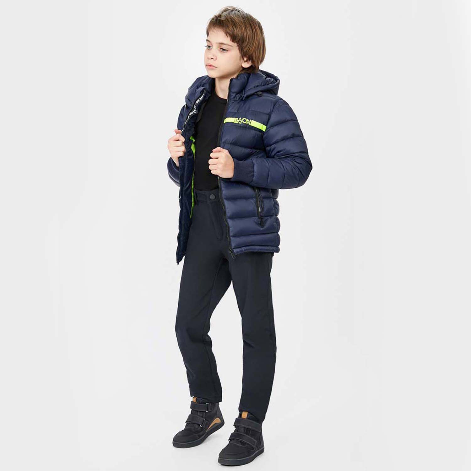 Куртка Baon BK541503 / DEEP NAVY - фото 3