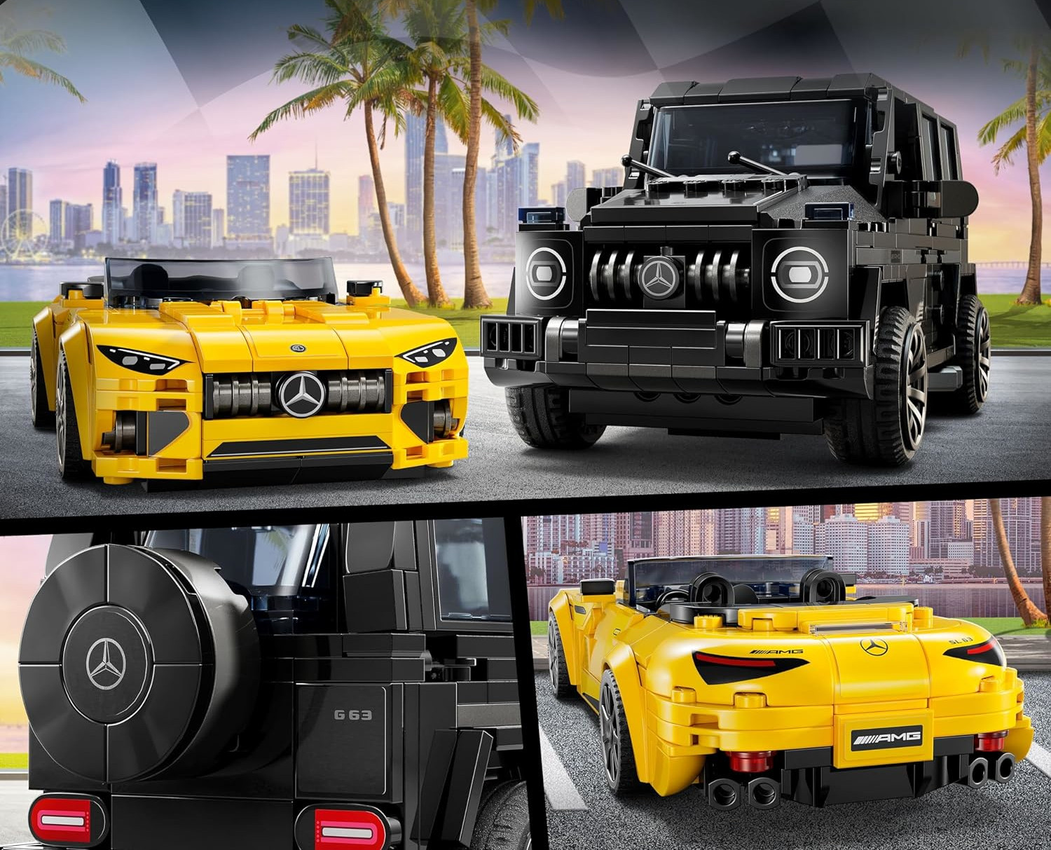 Конструктор LEGO Speed Champions Mercedes AMG G 63 / V29 блочный - фото 10