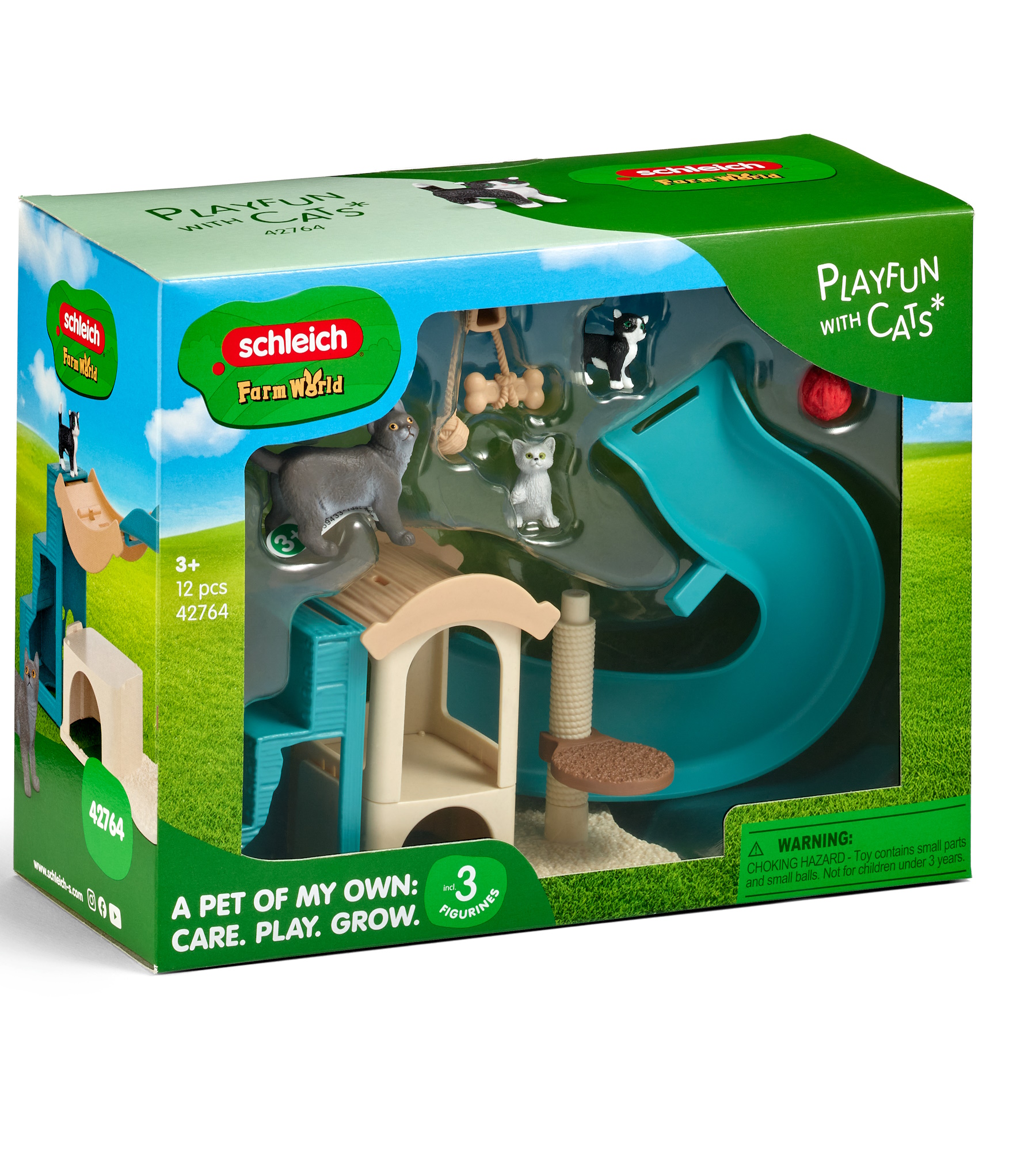 Игровой набор SCHLEICH Playfun for cats - фото 1