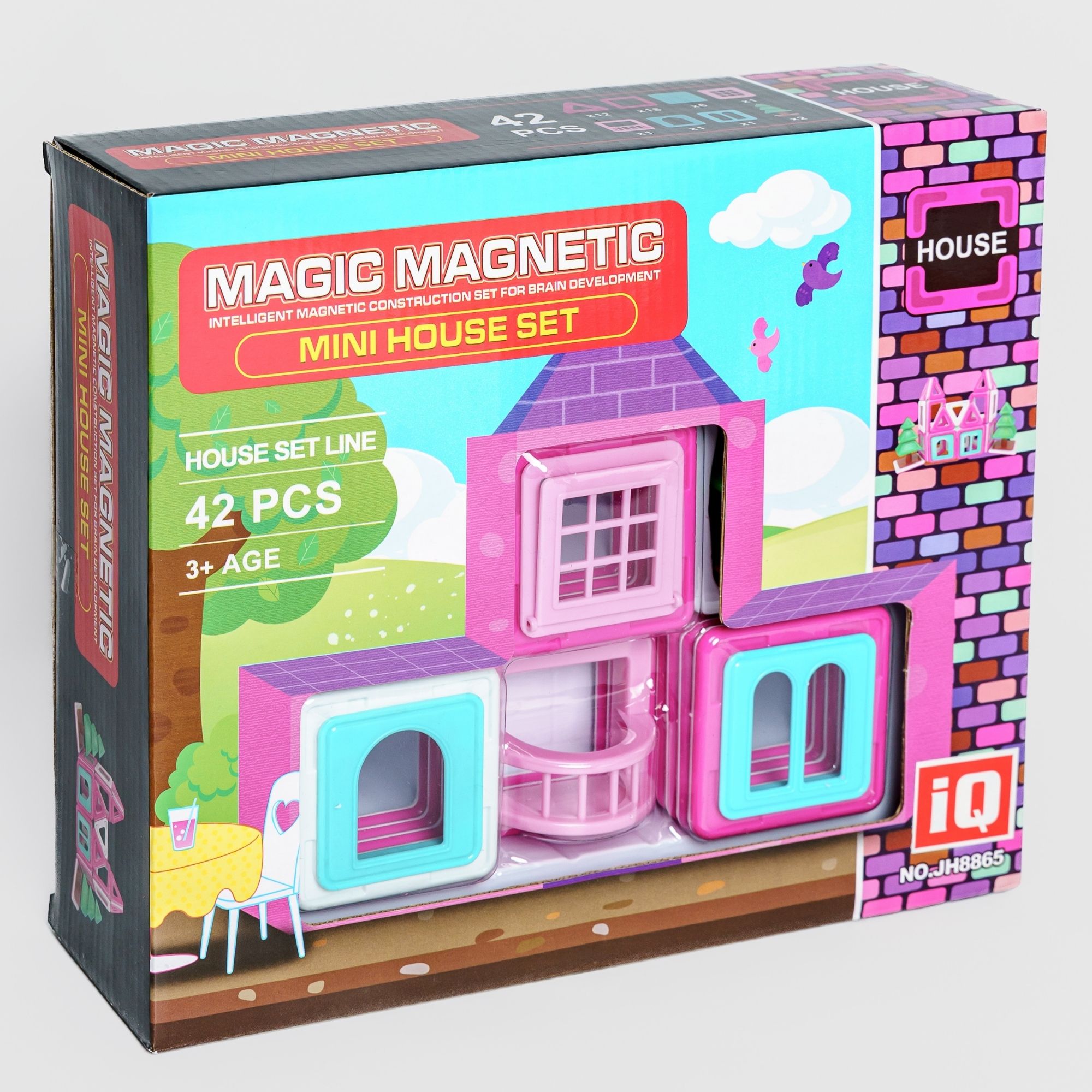 Конструктор Крибли Бу магнитный 42 дет. - фото 9