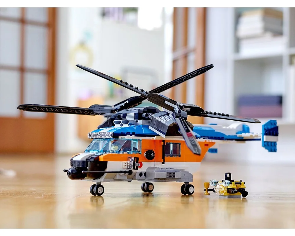 Изображение товара Конструктор LEGO Creator 31096 Двухроторный вертолёт - классический сборный набор