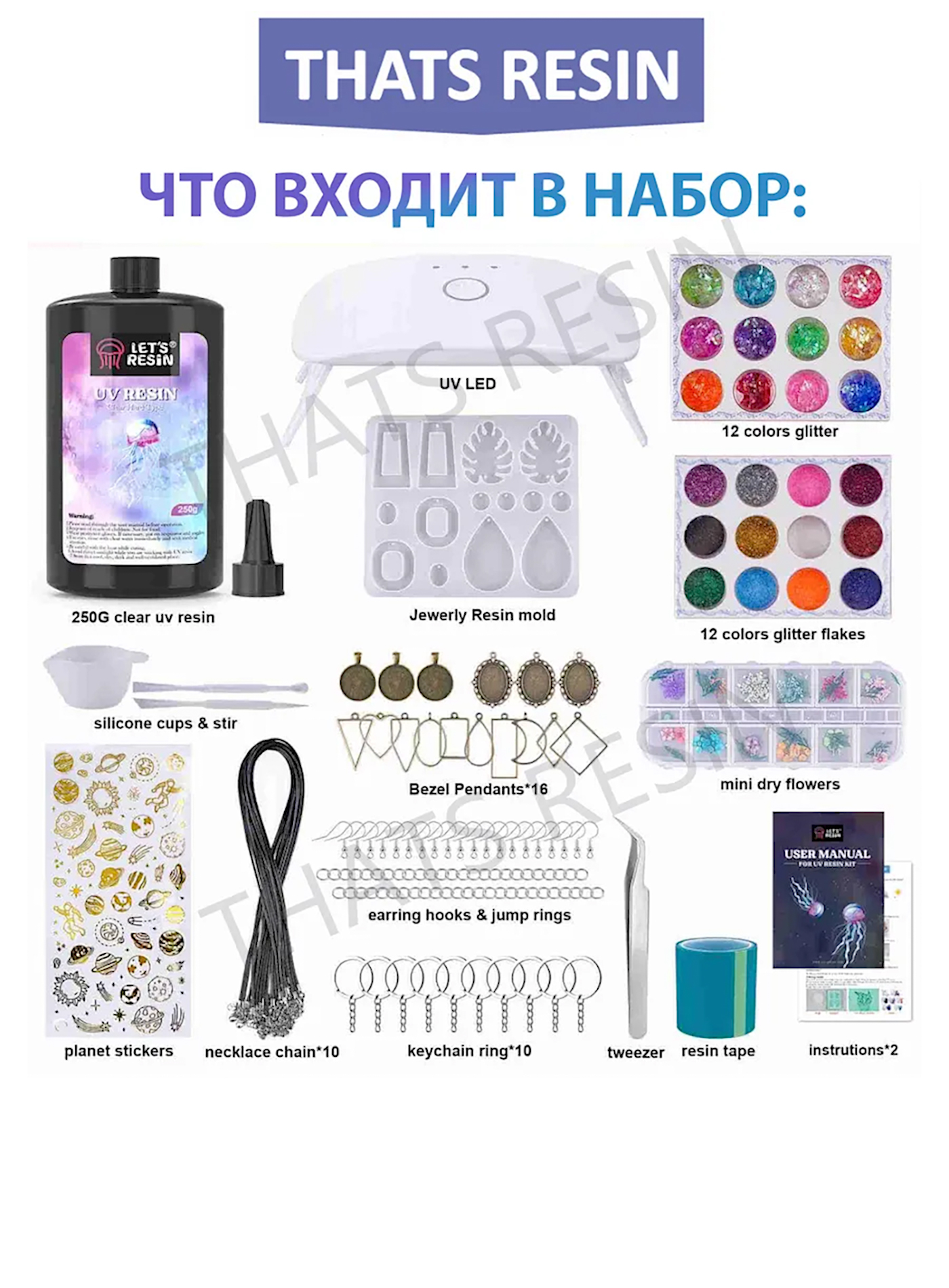 Набор для творчества ThatsResin эпоксидная смола - фото 2