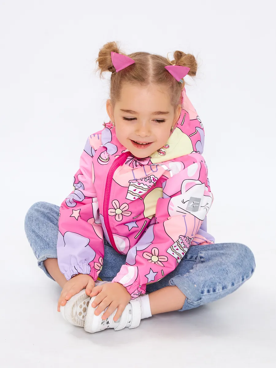 Ветровка RuStyle ДД-ветRSL-652-loveроз - фото 9