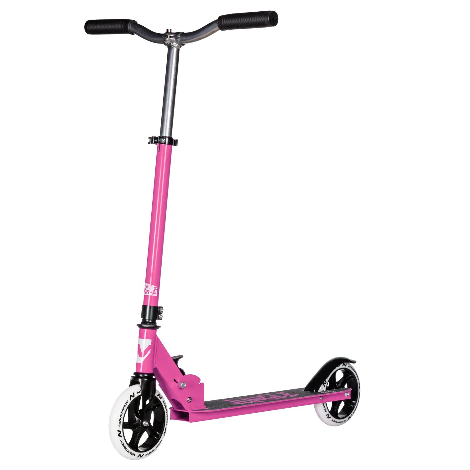 Изображение товара Детский складной самокат NOVATRACK JUNGLE 125 Alloy — безопасный и стильный