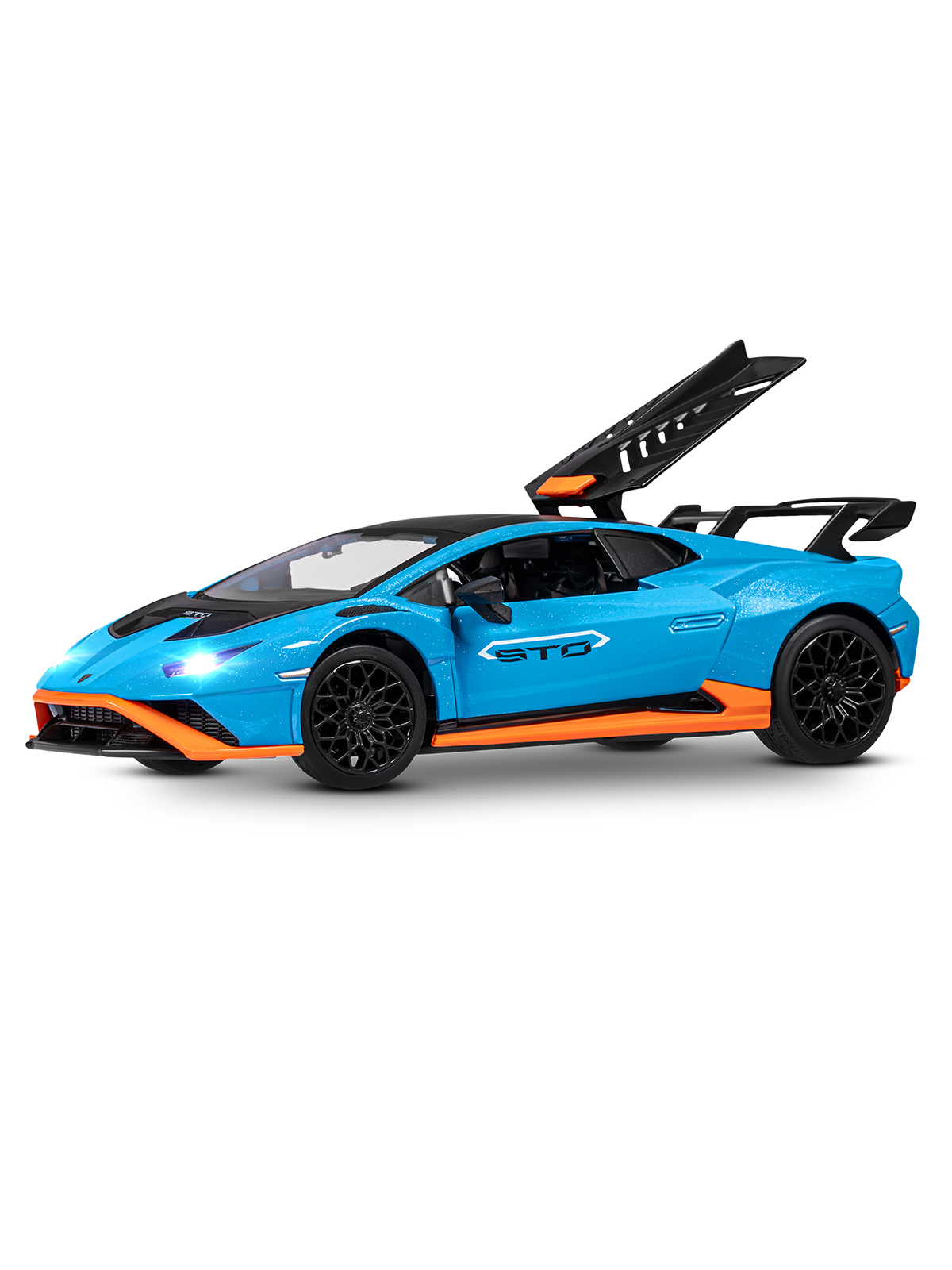 Автомобиль АВТОпанорама Lamborghini Huracan STO 1:24 JB1251648 - фото 5