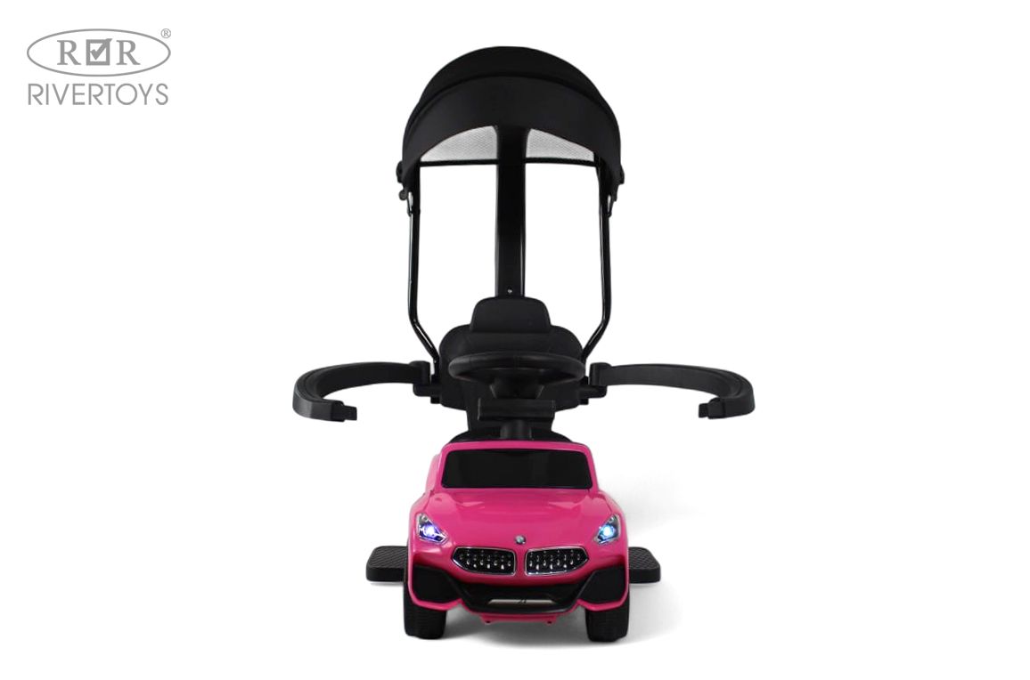 Каталка RIVERTOYS Z005ZZ-B-PINK розовый - фото 6