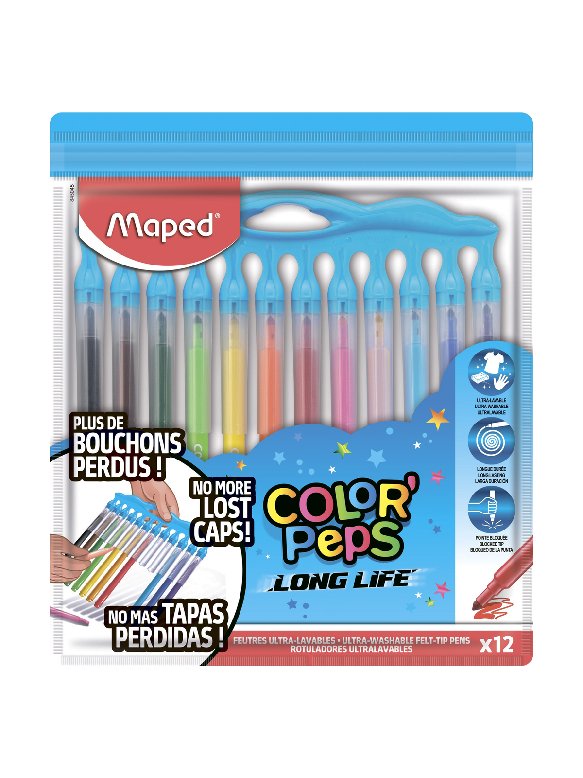 Фломастеры MAPED 12 шт. - фото 1