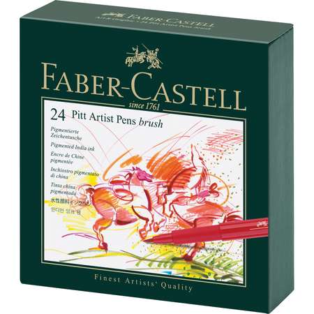 Ручка капиллярная Faber Castell 24 шт.