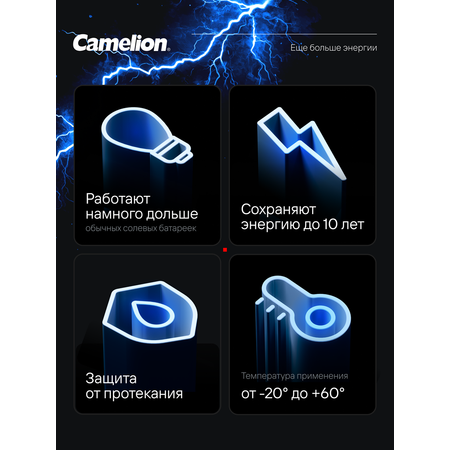 Батарейки Camelion LR6-BP4
