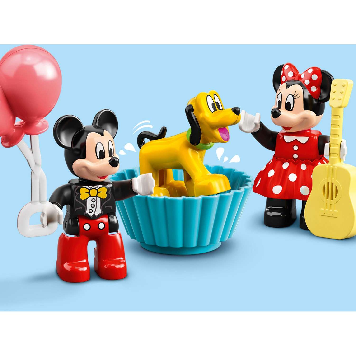 Конструктор LEGO DUPLO Поезд Микки и Минни блочный - фото 9