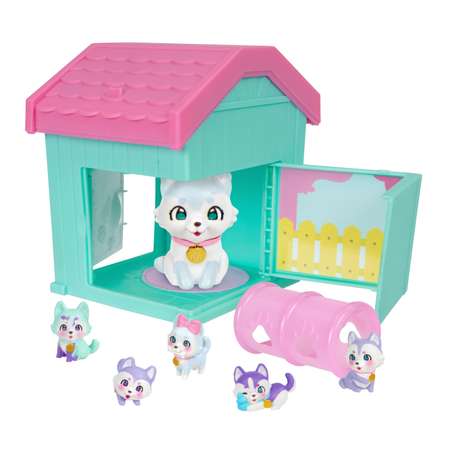 Игровой набор Moose cемья собачек в домике