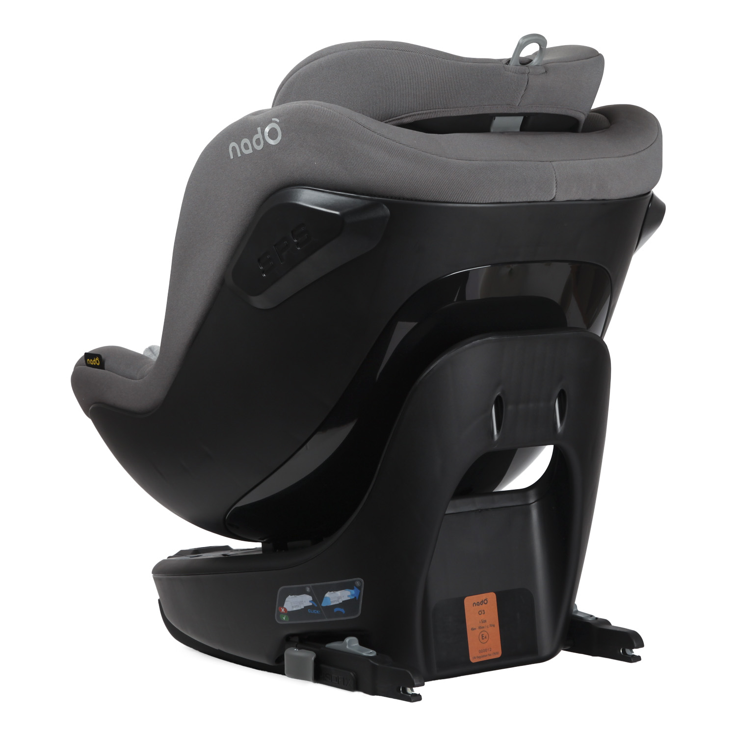 Автокресло nado Coconut ash Isofix 0+/1 (0-18 кг) - фото 18